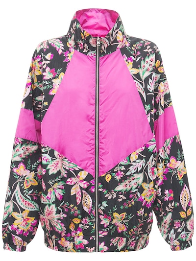 Isabel Marant étoile - Daialou reversible printed nylon jacket - Pink/Multi  | Luisaviaroma