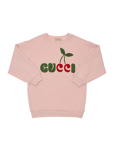 pink gucci sweatshirt tennis