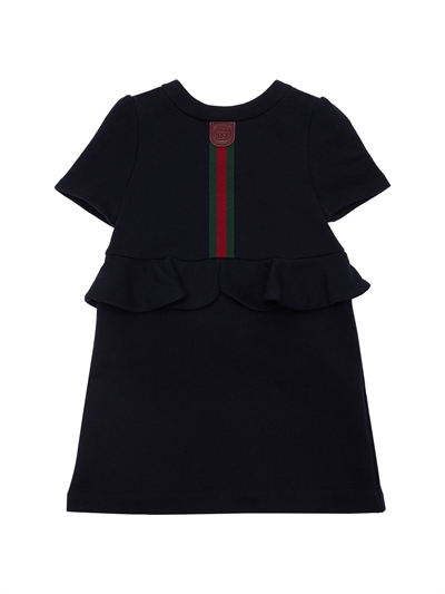 Gucci コットンワンピース ネイビー Luisaviaroma