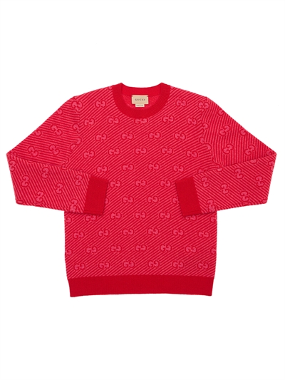 red gucci sweater