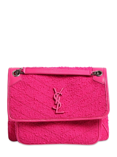 medium niki monogram leather bag