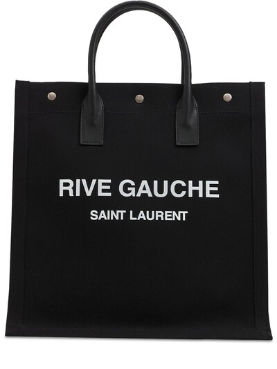 saint laurent cotton tote bag