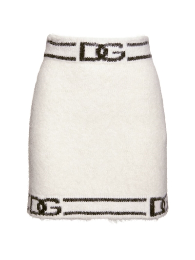 mini skirt ivory