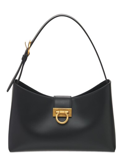 Ferragamo Mini Leather Hobo Bag