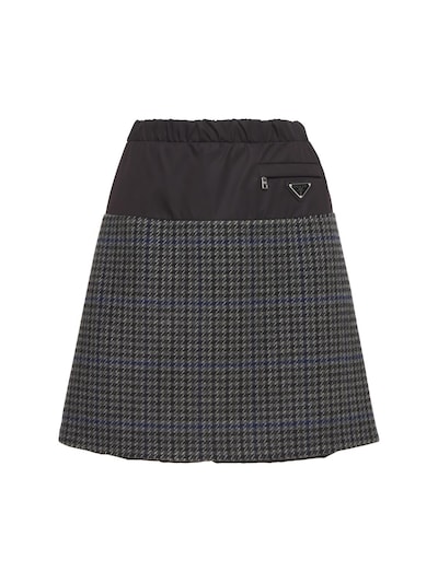 houndstooth tennis skirt