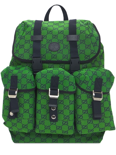 green gucci backpack