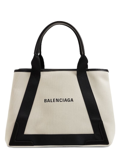 Balenciaga Women's Cabas Canvas Tote Bag