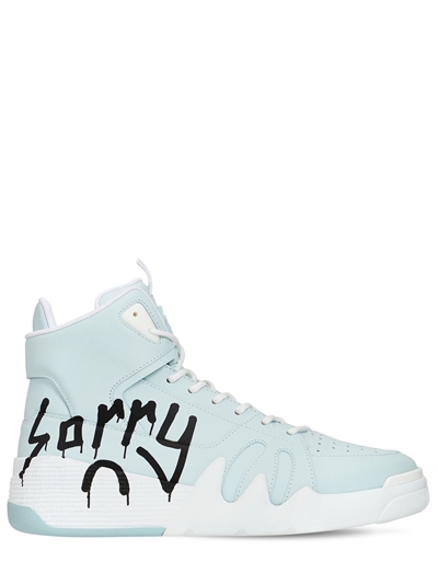 blue giuseppe high tops