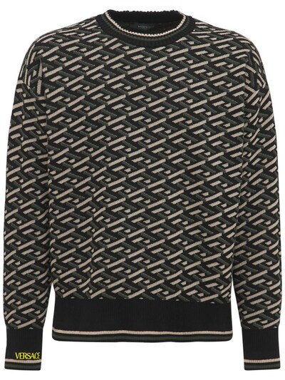 versace knit sweater