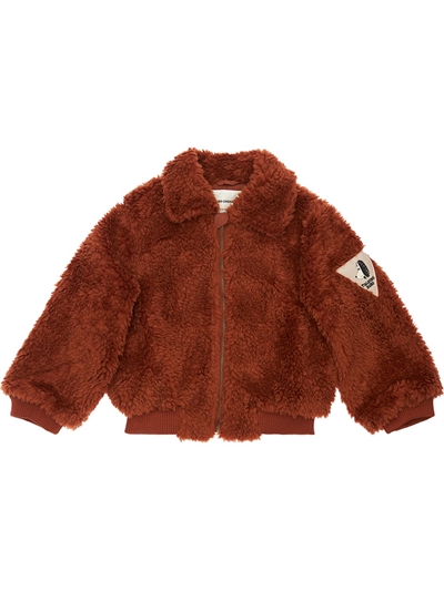 bomber teddy jacket - Brown | Luisaviaroma