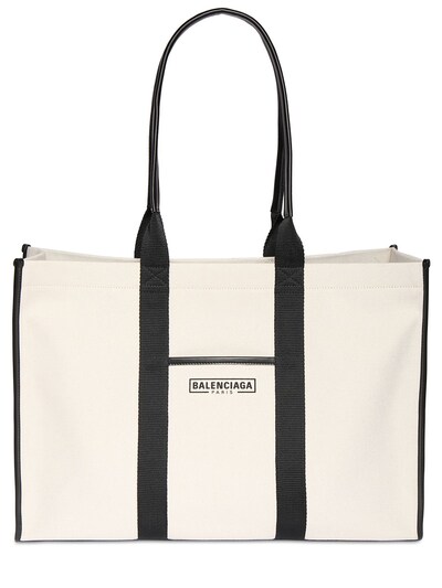 balenciaga canvas tote bag