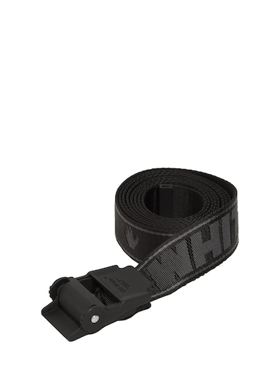 Off-White 3.5cm hybrid industrial belt - Black Luisaviaroma