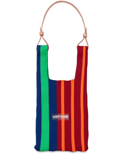 Lastframe - Small stripe market bag w 