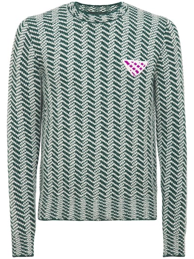 prada knit sweater