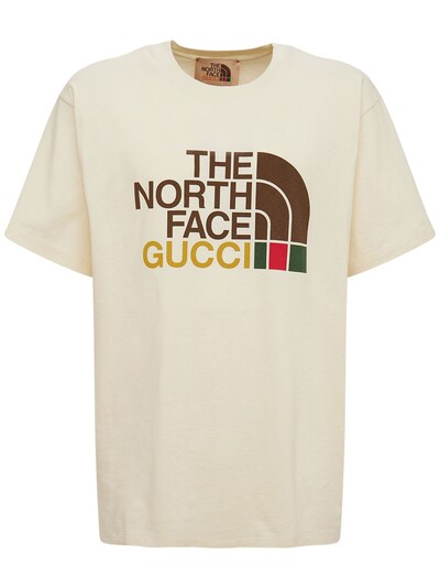 Gucci - The north face x gucci コットンtシャツ - Sunkissed 