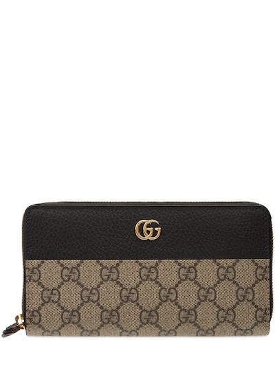 Gg marmont zip around wallet - Gucci - Women | Luisaviaroma