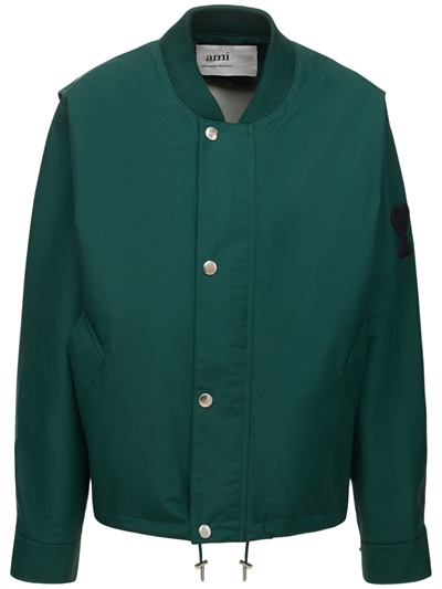 ami nylon bomber jacket