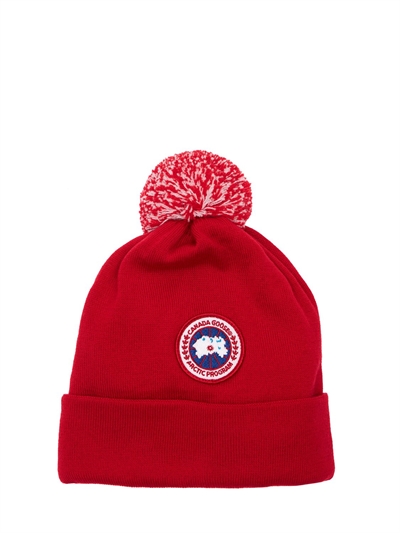 canada goose gorro rojo