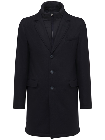 herno navy coat