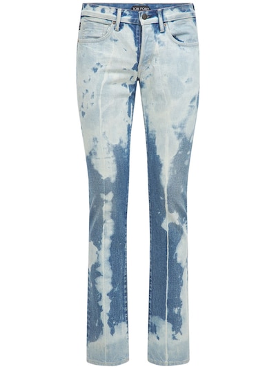 Herren Bekleidung Jeans Enge Jeans Tom Ford Enge Jeans Aus Japanischem Baumwolldenim in Blau für Herren 
