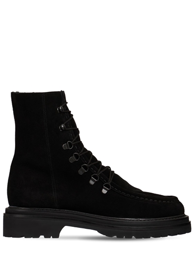 Legres - 45mm suede ankle boots w 
