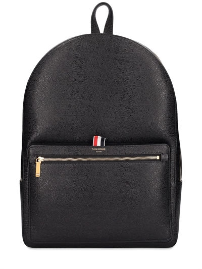 thom browne leather backpack
