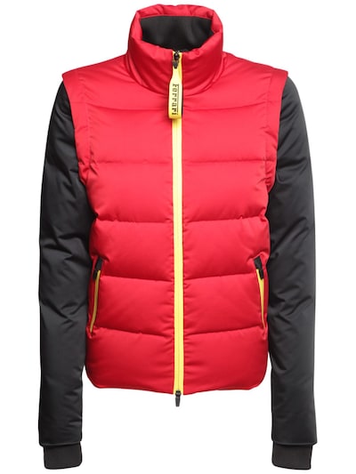 ferrari red puffer jacket