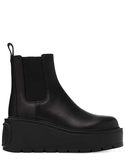 valentino wedge boots