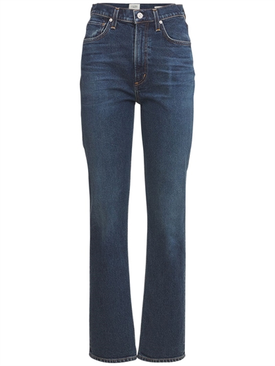 Daphne high rise straight denim jeans 
