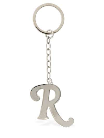Raf Simons - R charm key holder - Silver | Luisaviaroma