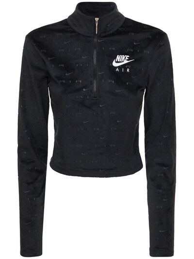 nike velvet hooded shirts & tops