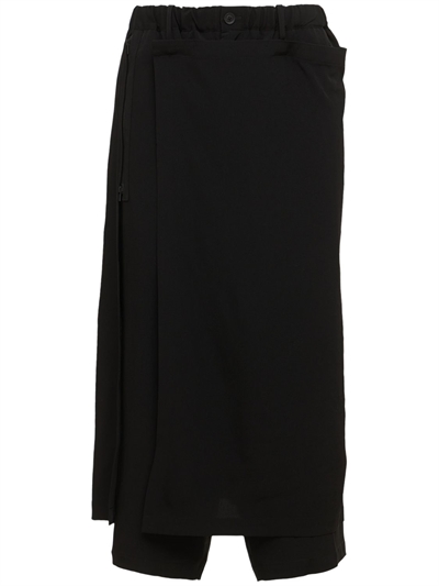 Yohji Yamamoto - Acetate blend wrap 
