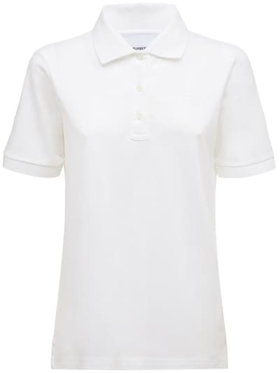 Cotton Logo Polo Luisaviaroma Women Clothing T-shirts Polo Shirts 