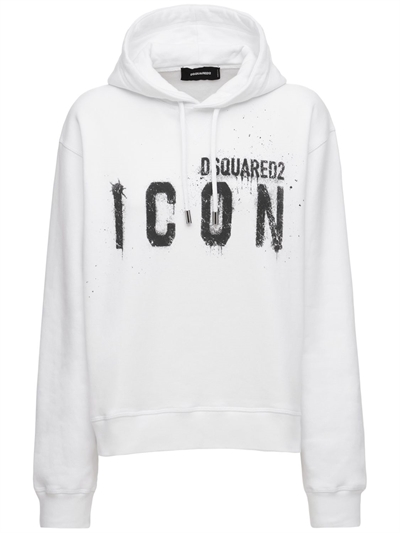 dsquared2 white sweatshirt