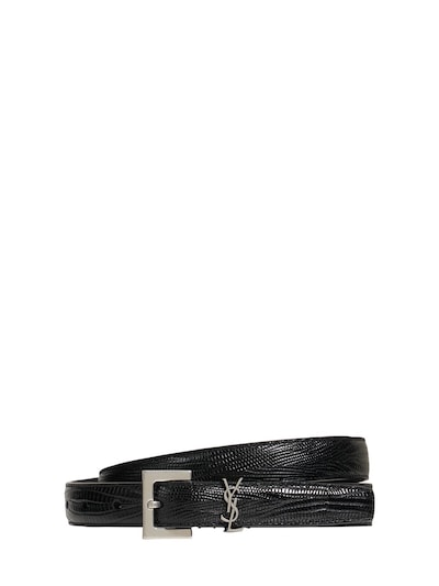 ysl patent belt