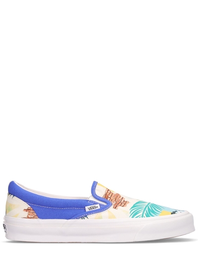 van slip on sneakers