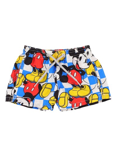 Mickey Mouse Print Nylon Swim Shorts Luisaviaroma Boys Sport & Swimwear Swimwear Swim Shorts 
