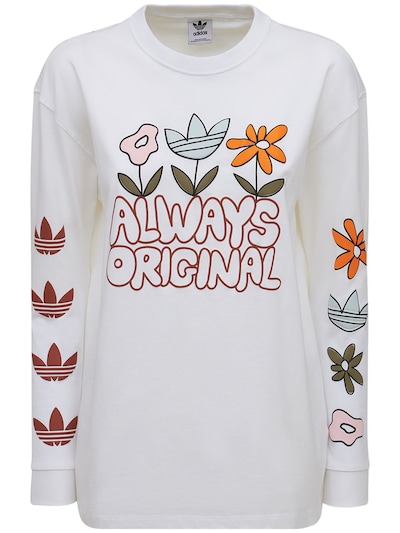 Always originals stretch cotton t-shirt - Adidas Originals - | Luisaviaroma