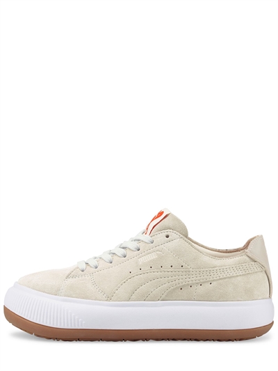 puma beige suede trainers