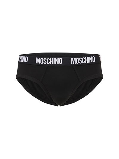 moschino black underwear