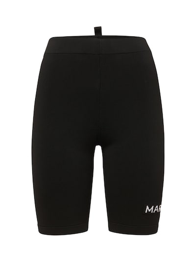 The sport viscose blend bike shorts - Marc Jacobs - Women | Luisaviaroma