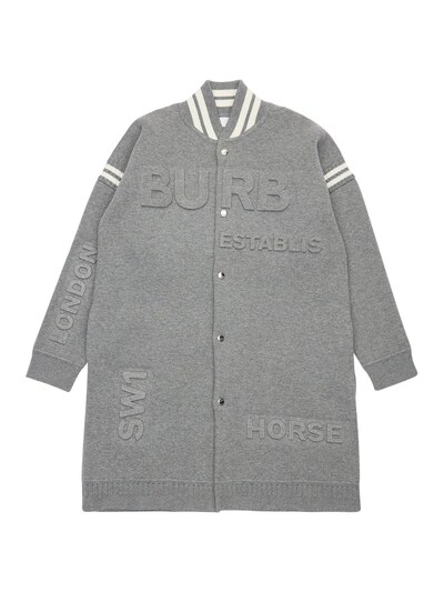 grey cotton coat