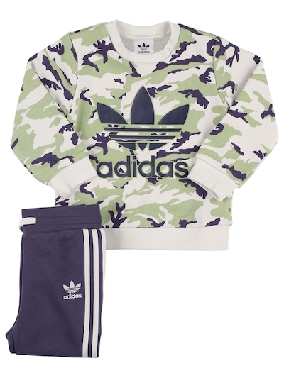 sweatshirt and sweatpants set adidas