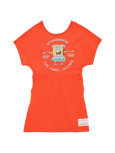 Marc Jacobs (the) - Sponge bob organic cotton t-shirt dress - Red |  Luisaviaroma