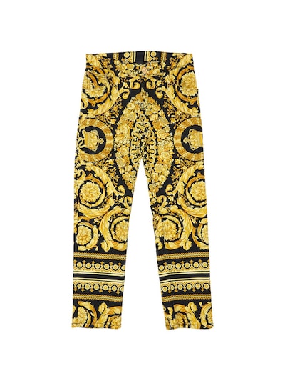 versace yellow pants