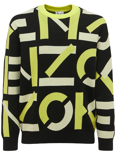 kenzo monogram sweater