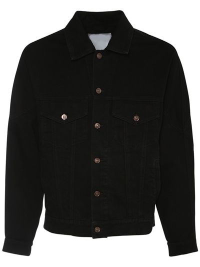 primark denim jacket black