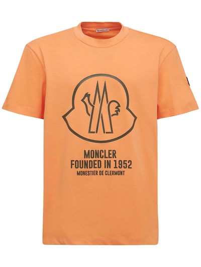 moncler orange shirt