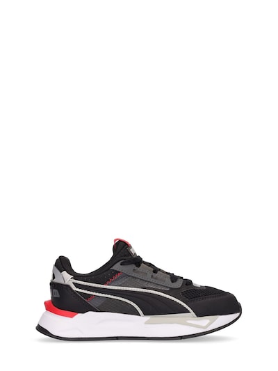 puma mesh lace up sneakers