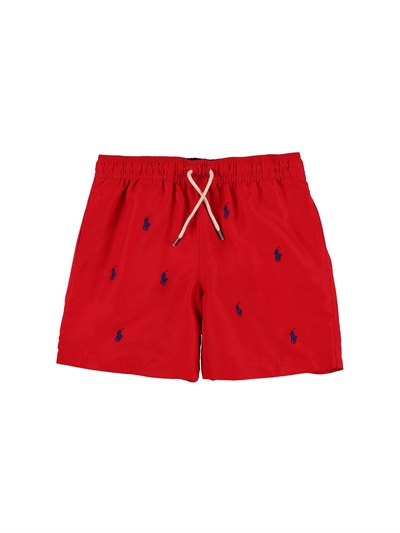 Ralph Lauren - All over logo nylon swim 